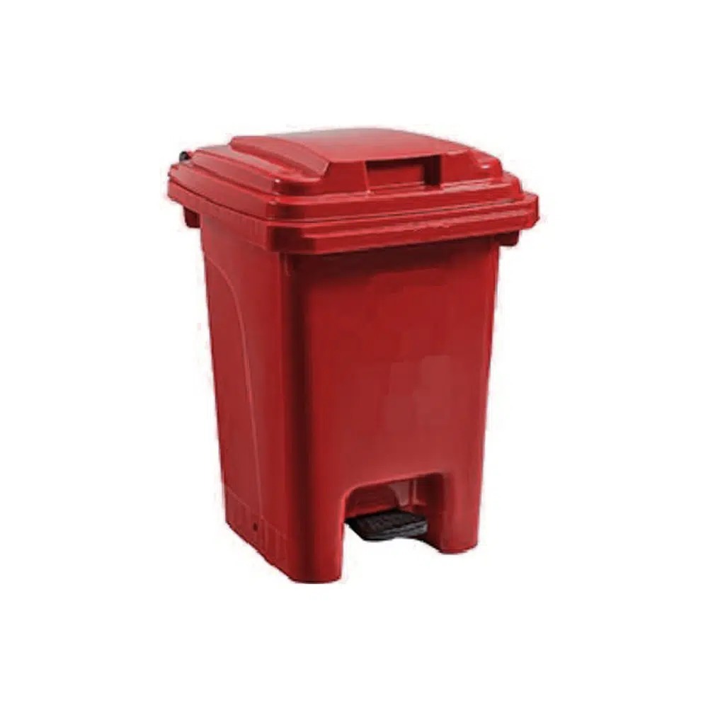 60L Pedal Bin - Red Kenya