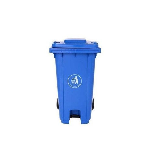 120L Wheeled and Pedal Bin - Blue Kenya